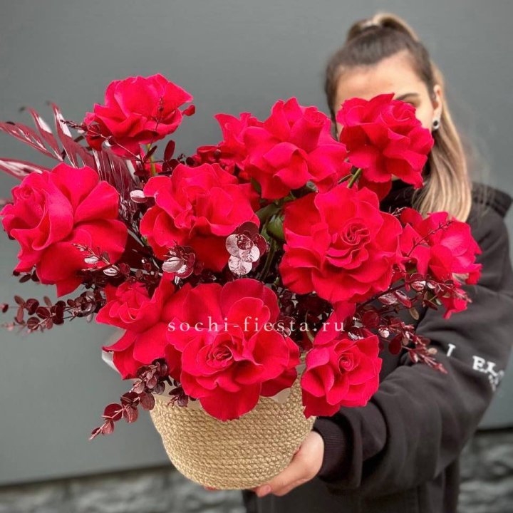 Джутовое кашпо "Трамонто" в Омске