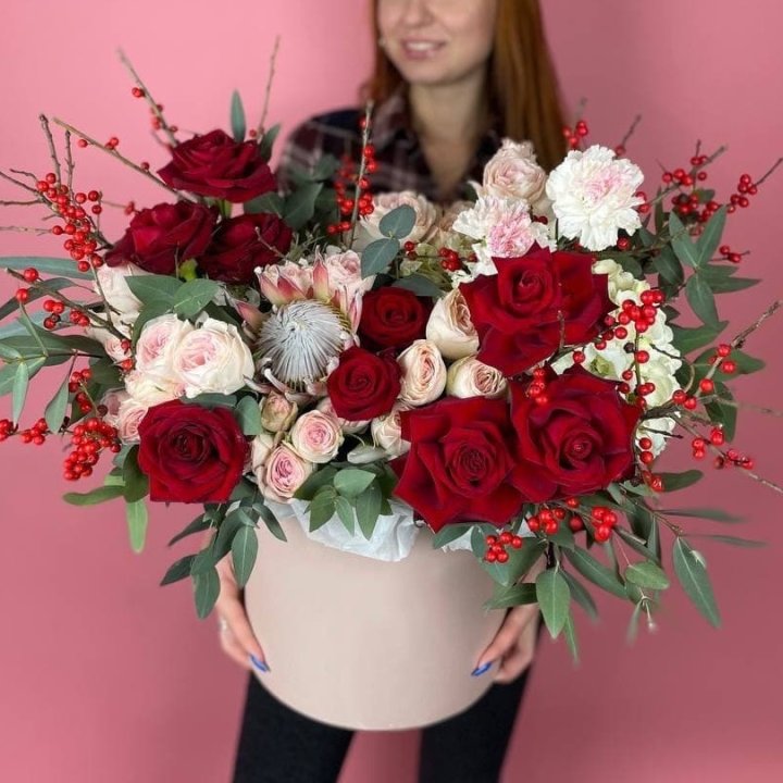 Авторский бокс "Ред гарден" в Омске