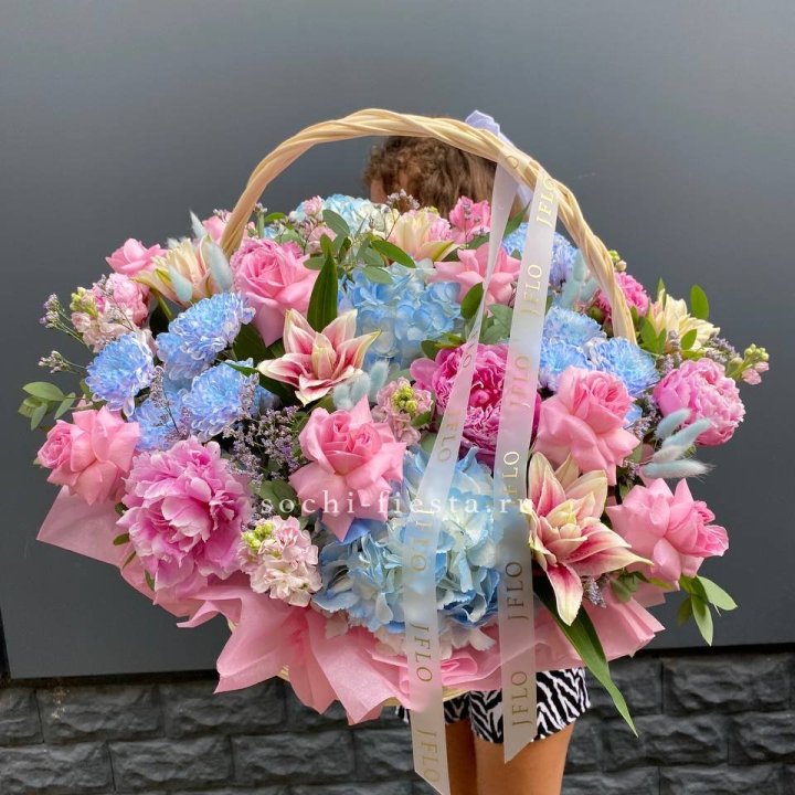 Яркая корзина "Летнее настроение" в Омске