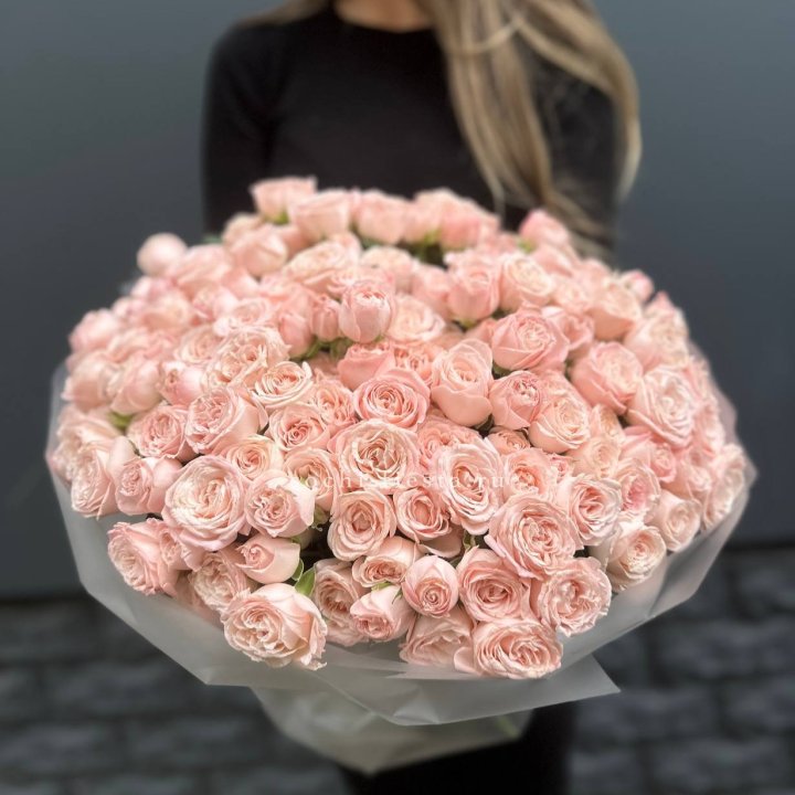 51 кустовая роза Бомбастик в Омске