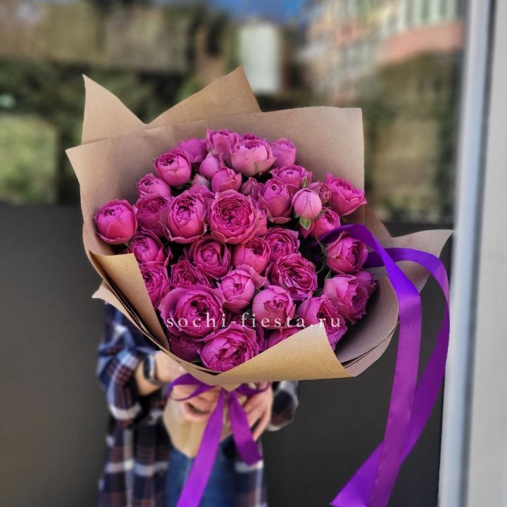 Букет с Мисти бабблс  в Омске