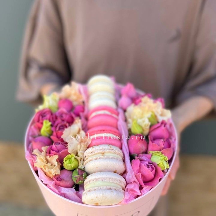 Цветочный бокс "Лана" в Омске