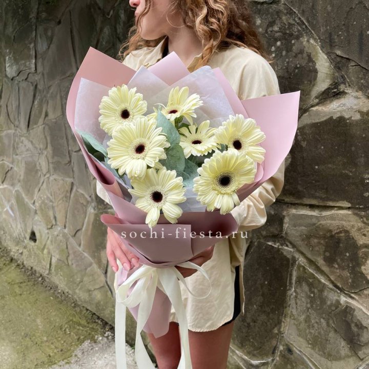 Букет голландских гербер  в Омске