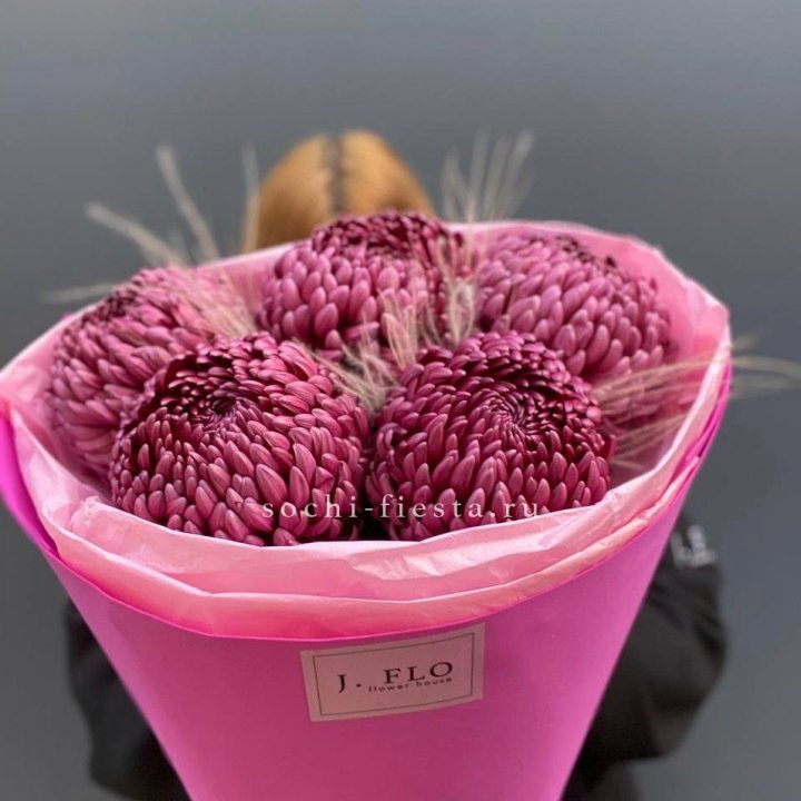 Хризантемы  Бигуди с стифой в Омске