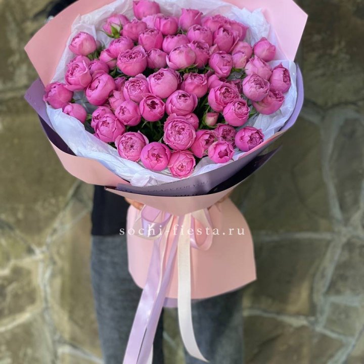 Букет "Пионки" в Омске