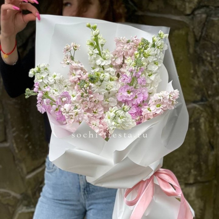 Букет маттиол №1 в Омске