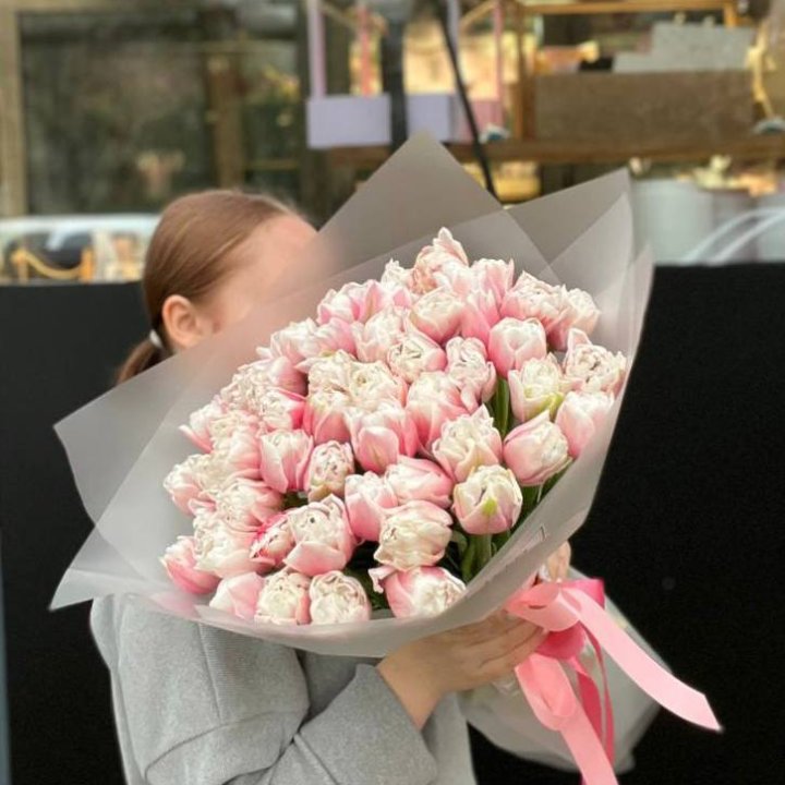51 нежный тюльпан в Омске