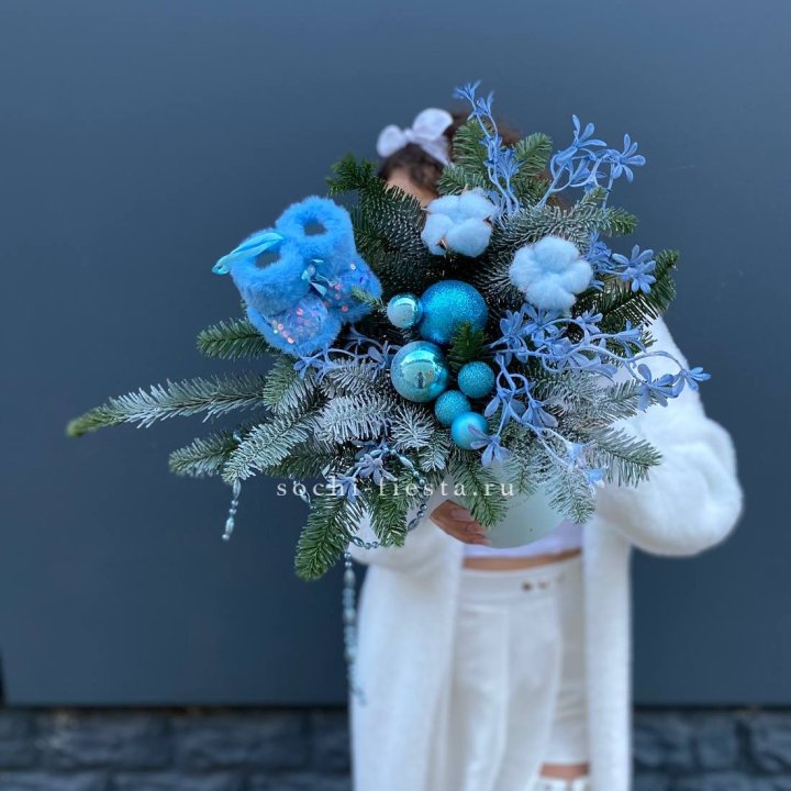 Композиция "Беби блю" в Омске