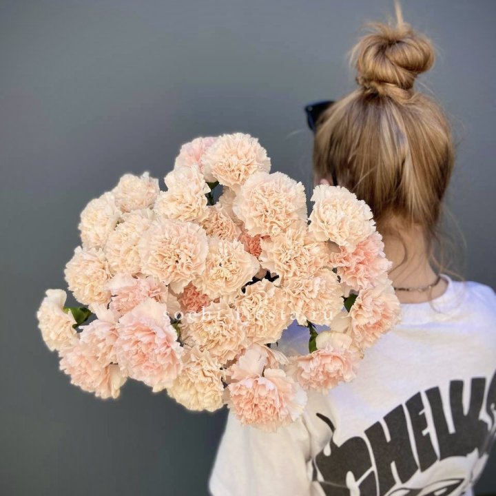 Охапка диантусов  в Омске