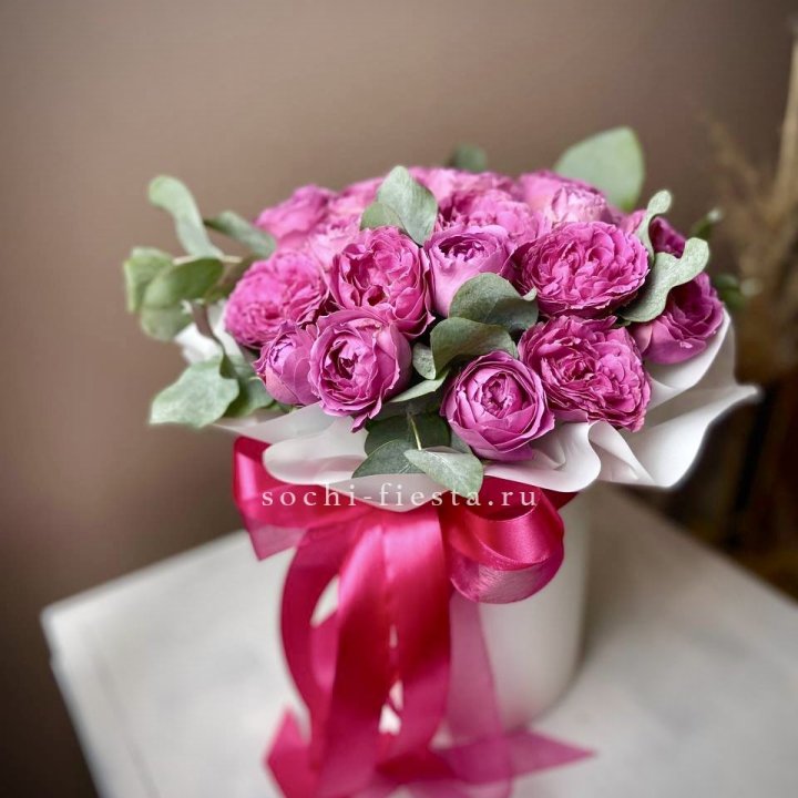 Розы Мисти баблс 7 веточек в Омске