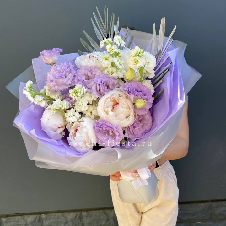  Букет "Лавандовое мороженое" в Омске