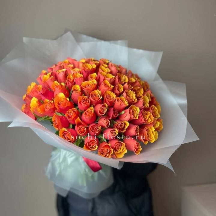 101 кенийская огненная роза  в Омске