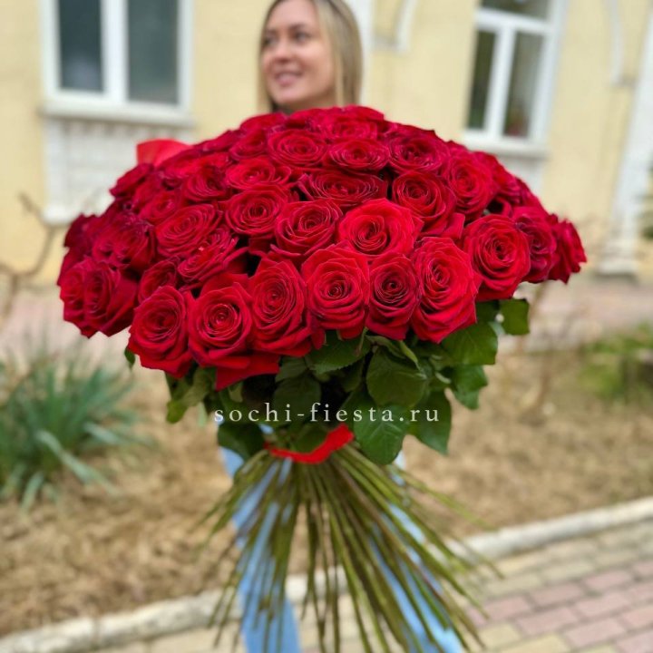 101 голландская роза в Омске