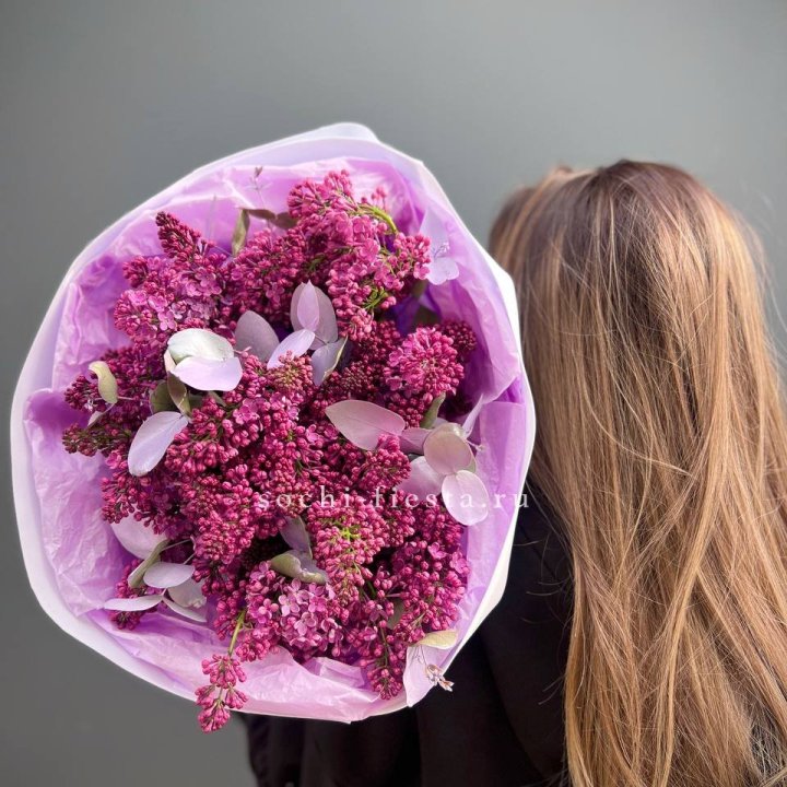 Букет сирени  в Омске