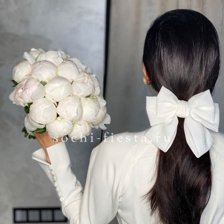 Свадебный букет пионов в Омске