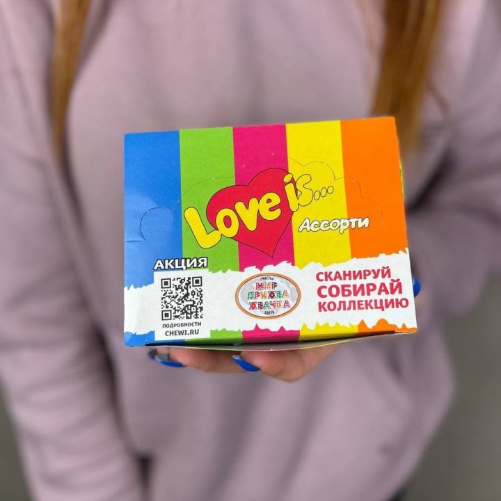 Жевательная резинка "Любовь это..." в Омске