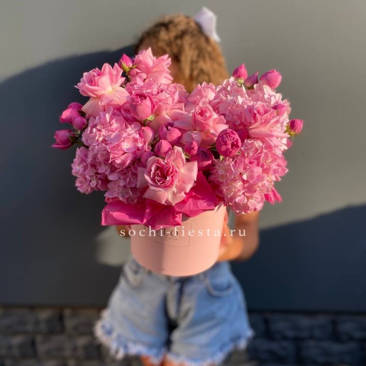 Цветочная композиция "Пасион" в Омске