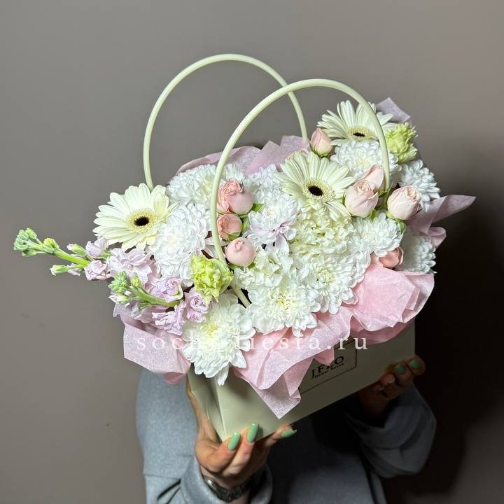 Сумочка "Белый рассвет" в Омске