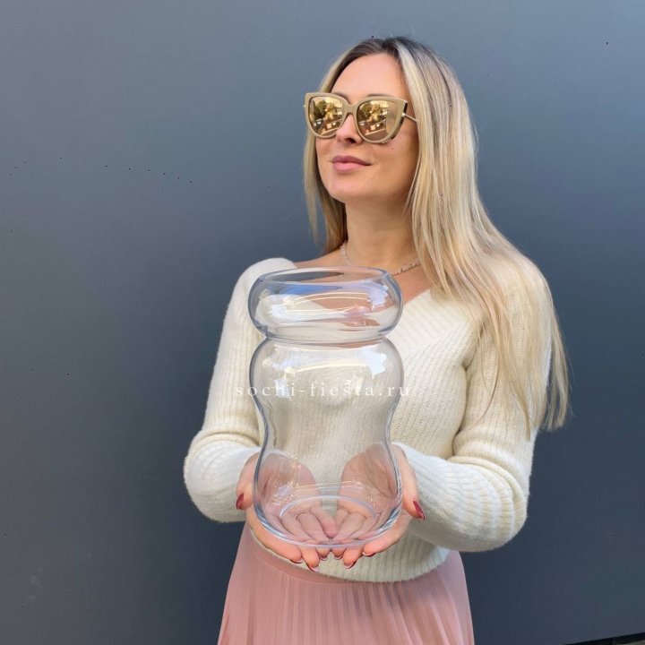 Стеклянная ваза №1 в Омске