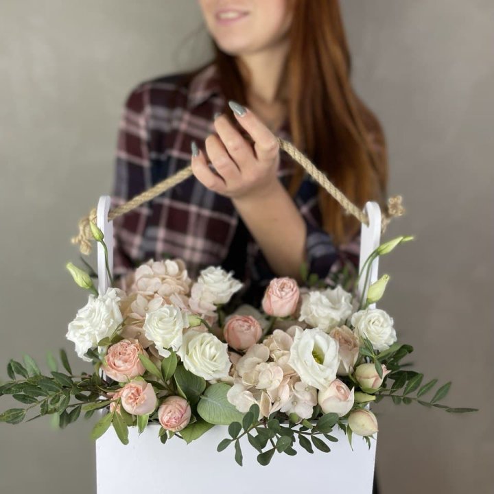 Ящик бокс нежный в Омске