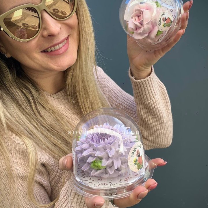 Зефир пион, роза (штучно) в Омске